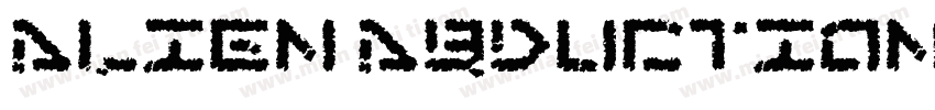 Alien Abduction Nor字体转换